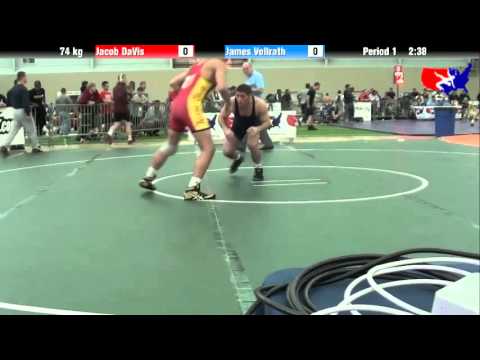 Jacob DaVis vs. James Vollrath at 2013 ASICS University Nationals - FS
