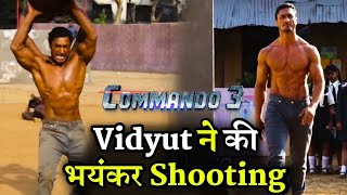 Commando 3 Shooting Video Vidyut Jammwal Very Dangerous Action