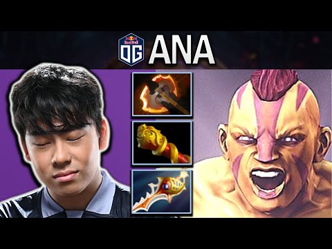 OG.ANA SMURF ANTI-MAGE WITH DIVINE RAPIER & MKB - DOTA 2 PRO GAMEPLAY