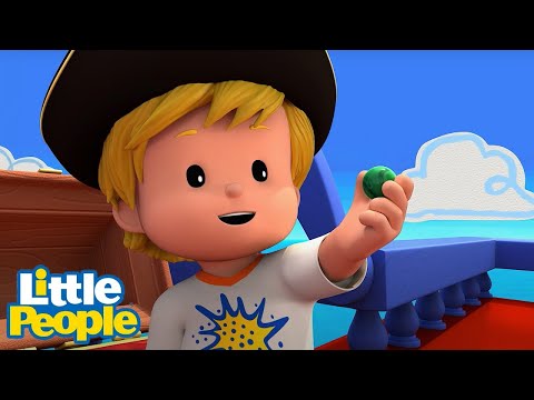 Fisher Price Little People | Pirate's Plunder! | New Episodes | Kids Movie - Kids TV Series, Kingdom Kids Zone - Little People - Fisher Price