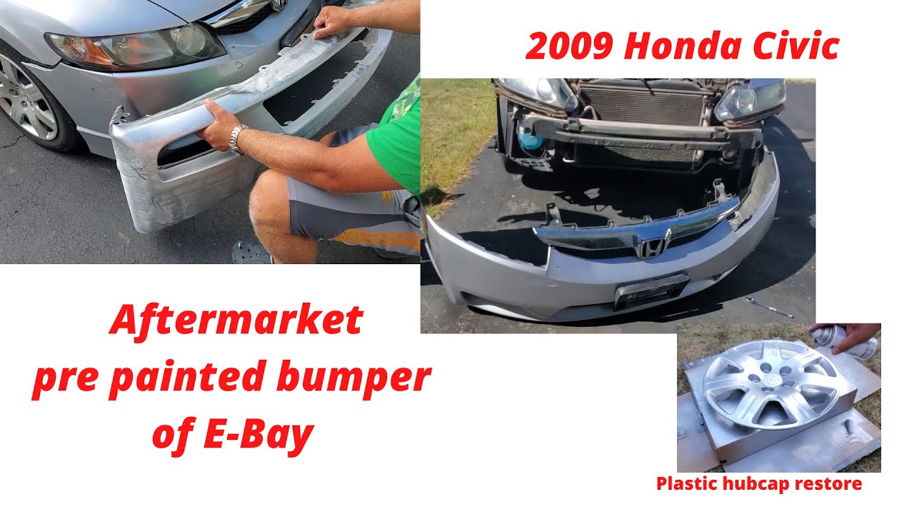 How to replace front bumper on 2009 Honda Civic