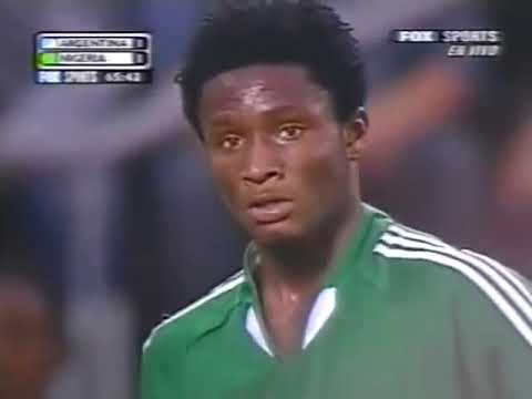 Here's why Manchester United and Chelsea battled up to sign John Obi Mikel back in 2005