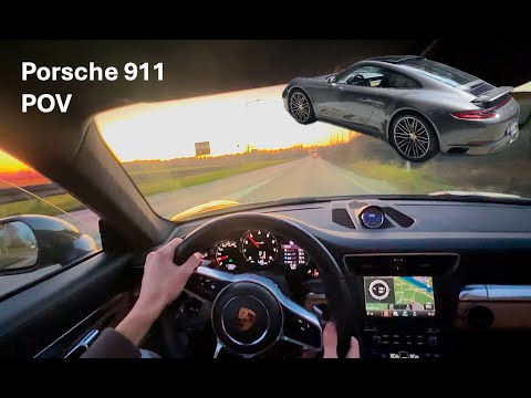 POV 911 carrera 4 991.2 - Sunset