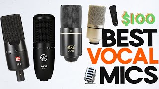 Video thumbnail for Best $100 Vocal Microphones [Condenser Mic Shootout - AKG, MXL, SE Electronics] by Patrick Breen