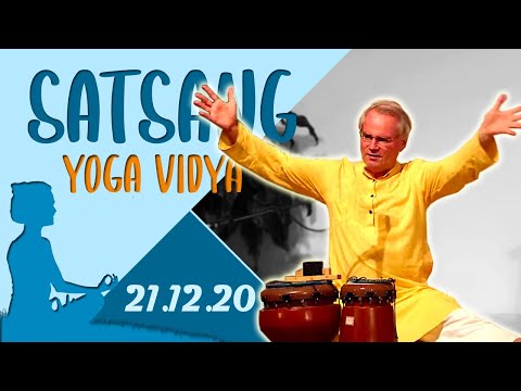 Satsang + Mantren und Meditation mit Sukadev - Yoga Vidya Ashram Live 7:00 - 21.12.2020