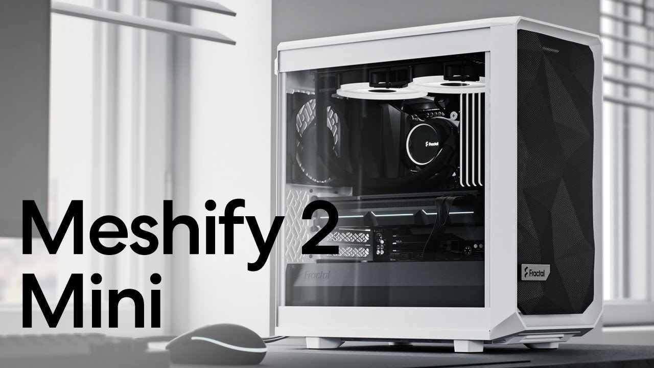 Fractal Design PC-Gehäuse Meshify 2 Mini TG Dark Tint Schwarz