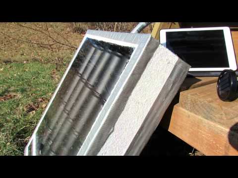 A Greenhouse Solar Can Heater: Questions, Thermal Mass, Max Temperature - The Rusted Garden 2013