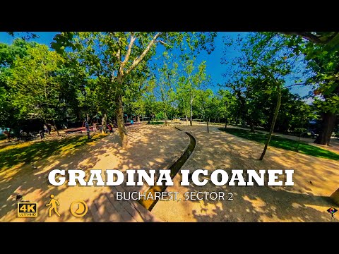 Gradina Icoanei Park | Bucharest, Sector 2 | Timeshift walk | 🇷🇴
