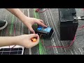 how to connect solar controller with solar panel and battery