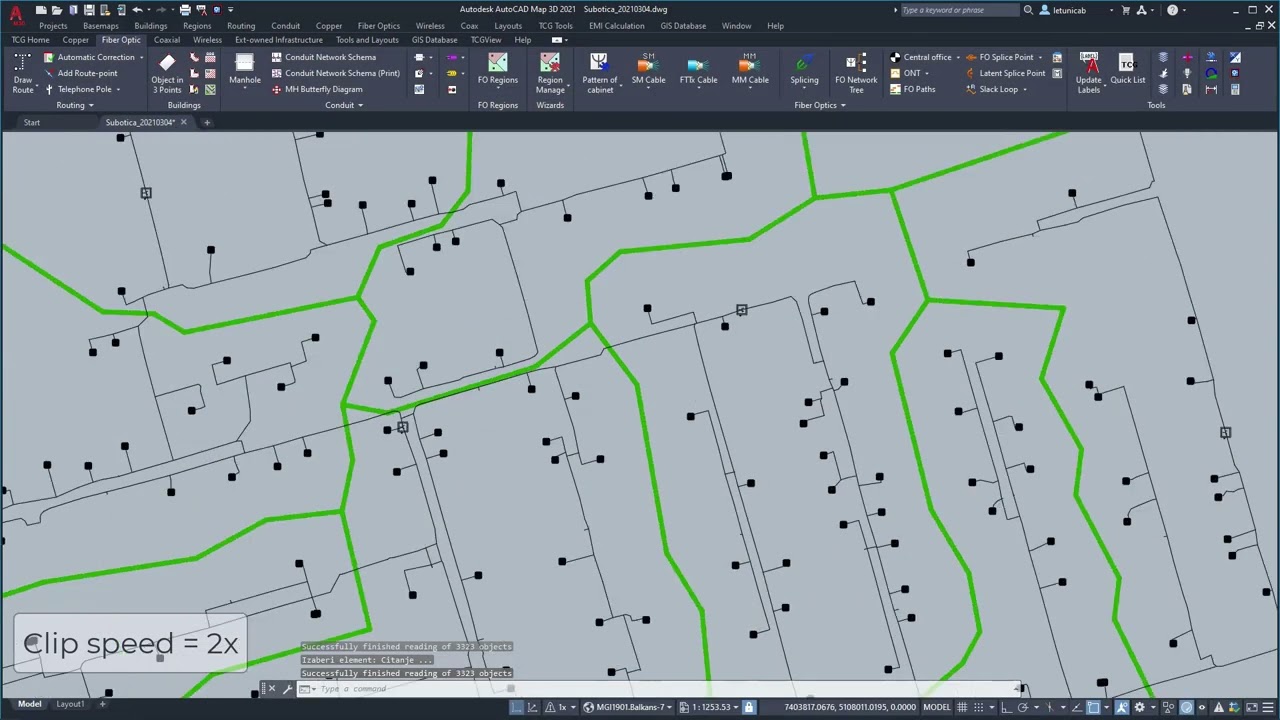 Automated FTTH network design