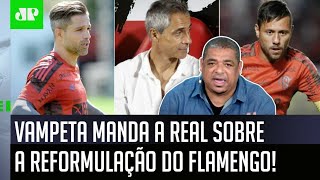 “Gente, não é que o Paulo Sousa vai chegar e…”: Vampeta manda a real sobre renovação do Flamengo