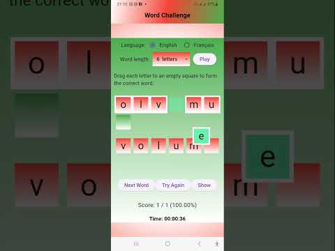 Word Challenge