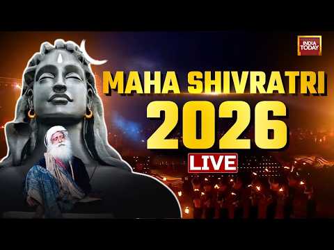 Maha Shivratri 2026 Live: Maha Shivratri Celebration with Sadhguru | Isha Foundation Live