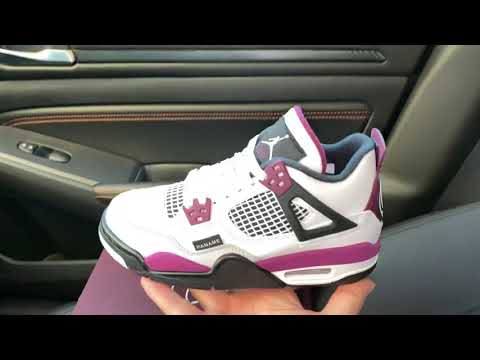 Air Jordan 4 Bordeaux PSG Paris Saint Germain shoes