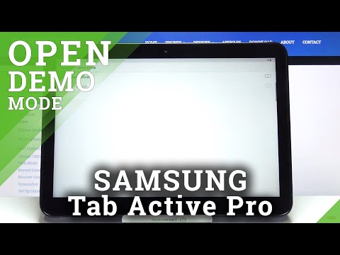 How to Enter Demo Mode in SAMSUNG Galaxy Tab Active Pro – Locate Demo Mode
