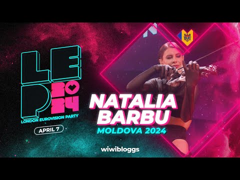 ???????? Natalia Barbu "In The Middle" (Moldova 2024) - LIVE @ London Eurovision Party 2024
