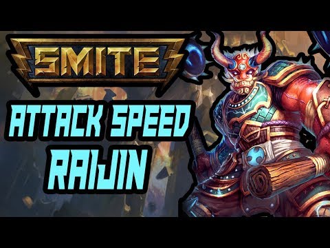 THE DRUMMER BOY RAIJIN (Attack Speed) - Smite Troll Life Ep.108