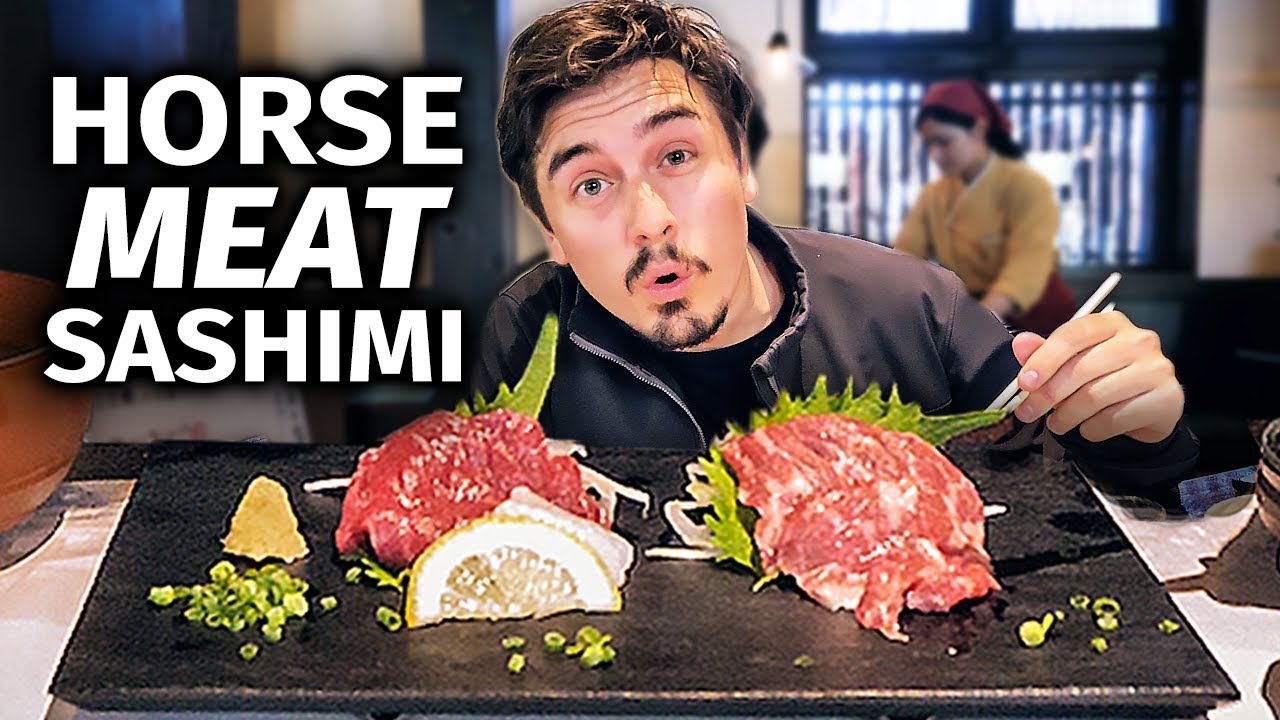 What Does Japanese Raw Horse Sashimi Taste Like? Abroad in Japan