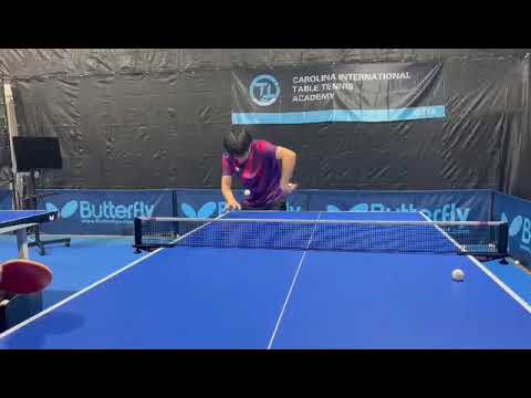 Butterfly Training Tip with Changbo Lu - Banana Backhand Flip