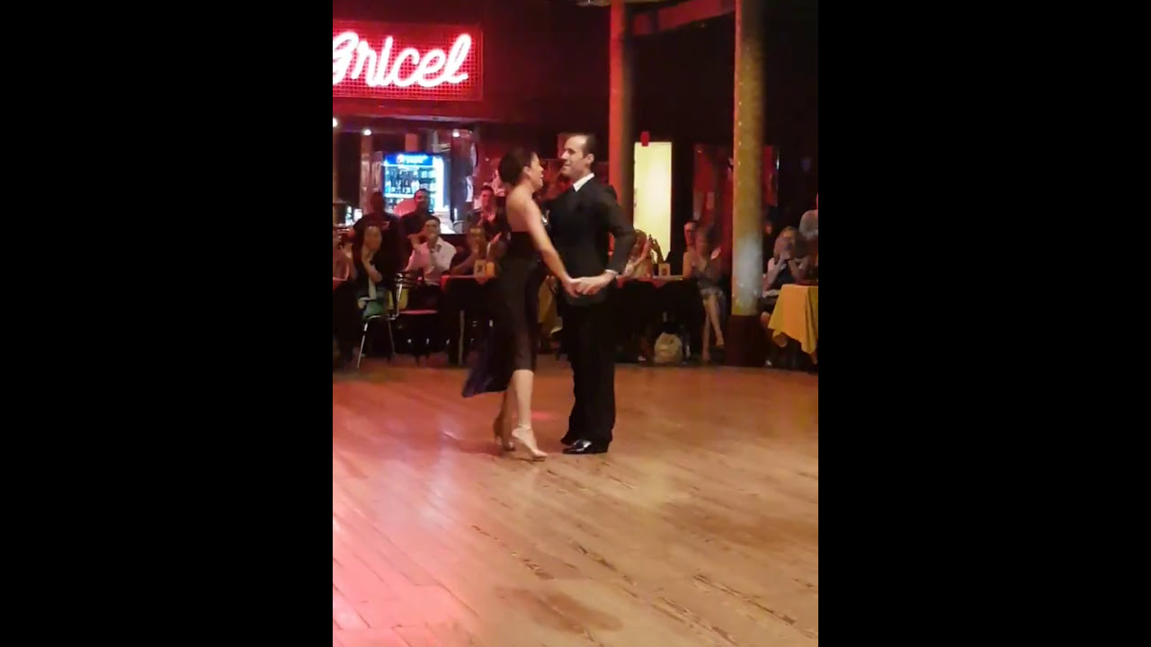 Vanesa Villalba & Facundo Pinero tango performance, Club Gricel, Milonga Derecho Viejo 2/3