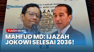 Prediksi Mengejutkan! Mahfud MD Sebut Polemik Ijazah Palsu Jokowi Baru Akan Tuntas Pada Tahun 2036