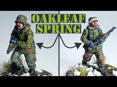 1/72 - WW2 German SS Oakleaf Spring Tutorial - AB Figures