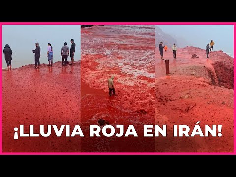 Red Rain in Iran! The Mysterious Phenomenon That Shocked the World