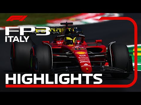 F1第16戦イタリアGP（モンツァ）FP3ハイライト動画