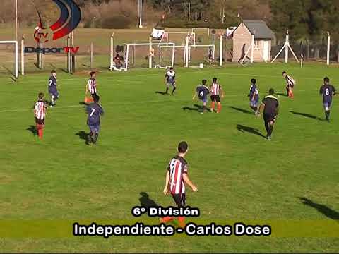 Futbol IAC Div. Inferiores: Independiente Vs Carlos Dose - 01/06/2019