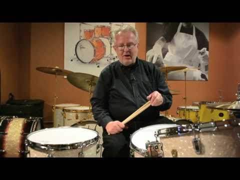 Steve Maxwell Vintage Drums - (Ludwig Jazzette Drum Set with ATLAS Hardware - 10/13/13)