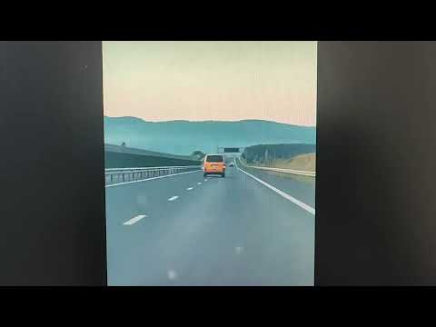 Șofer iresponsabil pe autostrada A1 Timişoara - Deva