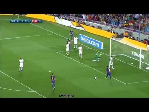 Lionel Messi score against Chapecoense | joan gamper trophy