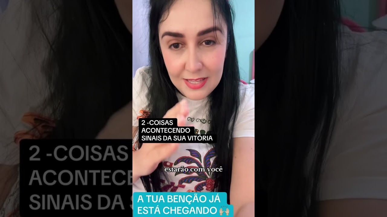 2-SINAIS ACONTECEM QUANDO SUA BENÇÃO ESTÁ CHEGANDO🆗