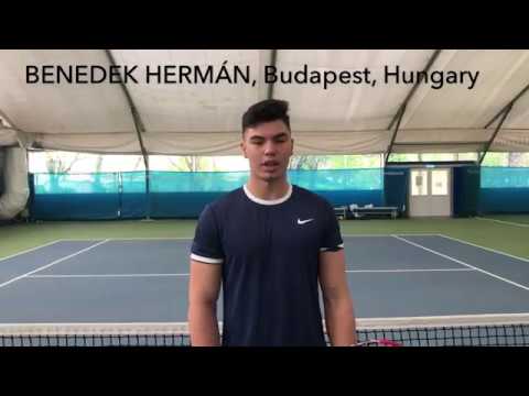Benedek Herman's Tennis Recruiting Video