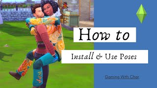 How to Install & Use Poses | The Sims 4 Tutorial