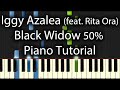 Iggy Azalea feat. Rita Ora - Black Widow 50% Speed ...