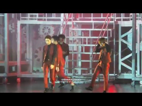 160109 EXO'luXion in Singapore EXODUS Baekhyun focused