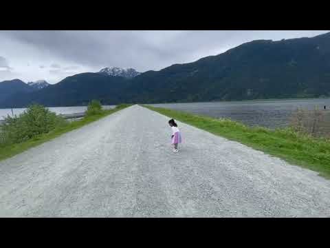 Samiha Enjoying beauty of nature