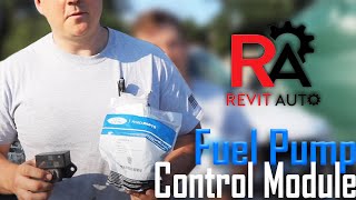 How to replace a fuel pump control module on a 2019 Ford F350