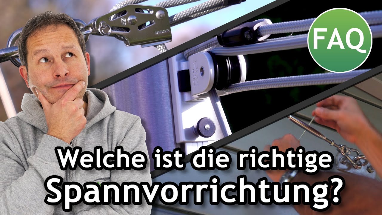 Spannvorrichtungen für Sonnensegel vom Profi kaufen Pina