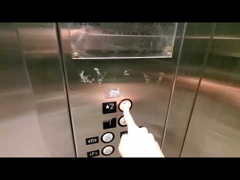 1989 United States "Circle Button" Elevator at Kansas City International Airport in Kansas City, MO