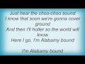 Ray Charles - Alabamy Bound Lyrics