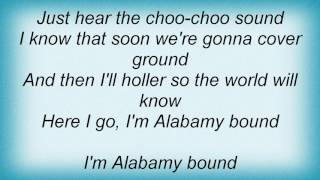 Ray Charles - Alabamy Bound Lyrics