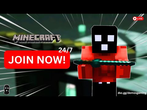 EPIC MINECRAFT SURVIVAL DAY 60! JOIN NOW 24/7