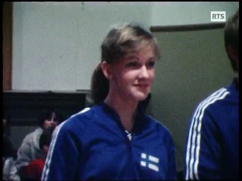 Finland - Monica Grefberg, 15 Y.O, Table Tennis Player (1977)