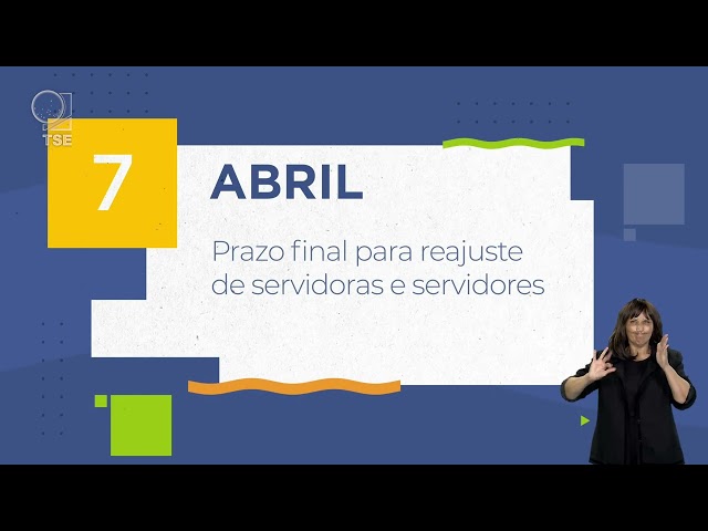 Calendário Eleitoral - 7 de abril 2 °parte