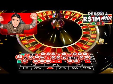 DE R$50 A R$1.000.000 NA ROLETA! - (EP.107)