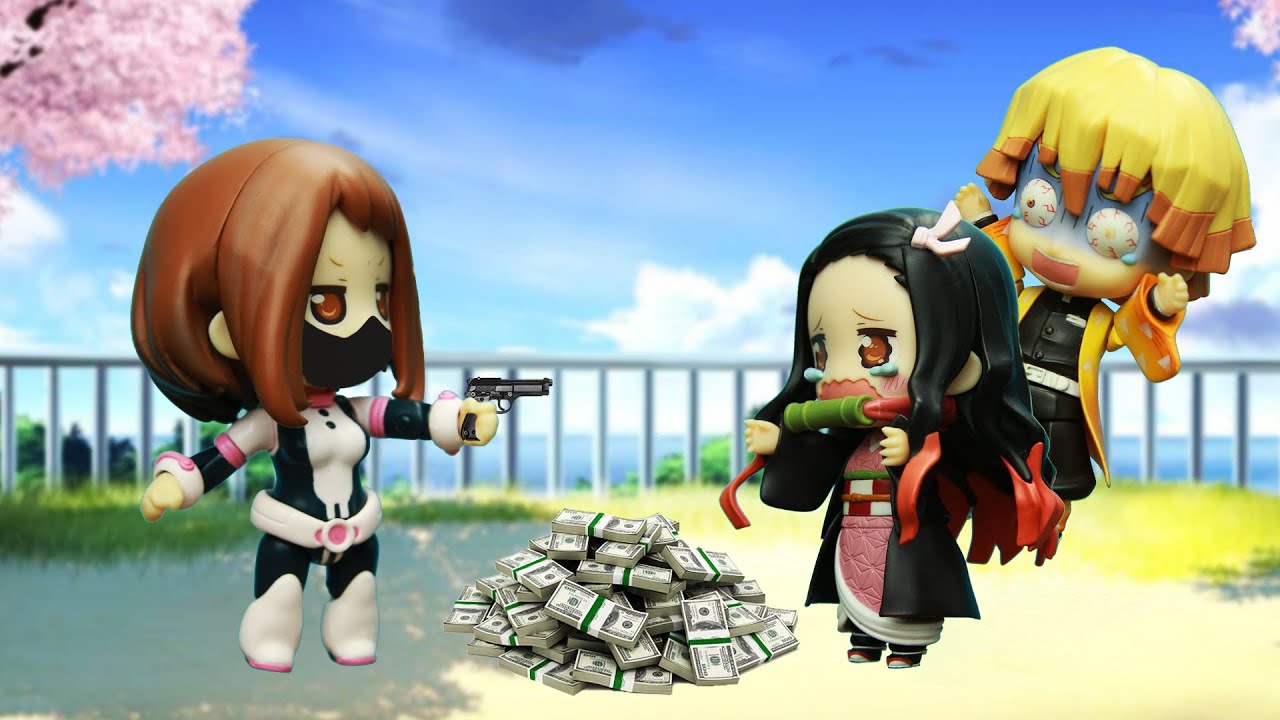 【鬼滅の刃】 Kimetsu No Yaiba 赤信号の街でウラカガシに待ち伏せされたデーモンスレイヤー一味