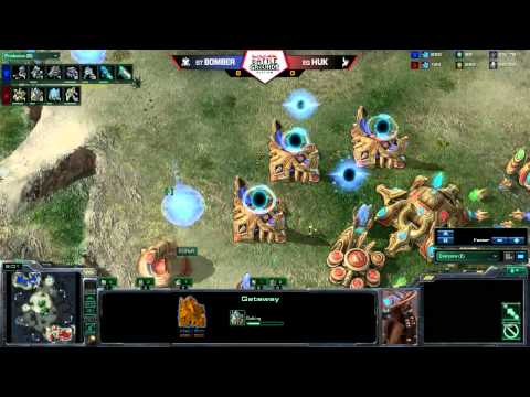 Bomber (T) vs HuK (P) G1 Red Bull Battlegrounds Austin Group C - Day 1