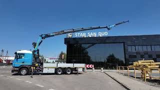 N&aacute;kladn&iacute; vozidlo valn&iacute;k Scania G440 6x4 PALFINGER PK 34002 SH Fly Jib Winch | Obr&aacute;zek 4 - Autoline